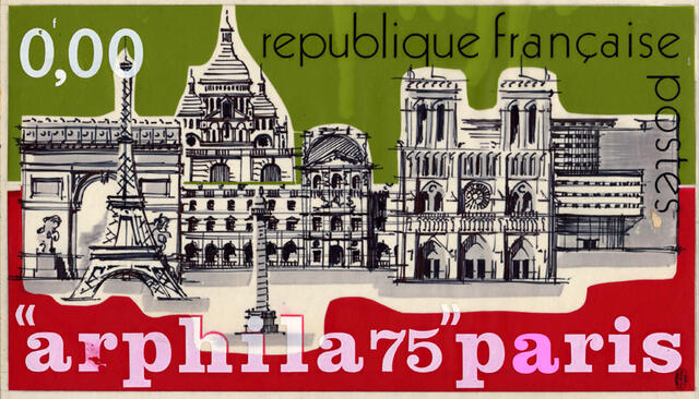 France_1975_Yvert_1830zvz-Scott_1425_unadopted_Arphila_75_MAQ