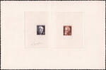 France_1948_Yvert_820-21-Scott_608-9_dark-blue_+_brown_aa