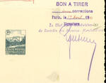 France_1941_Yvert_Colis_Postaux_179-Scott_etat_bon_a_tirer_detail_a