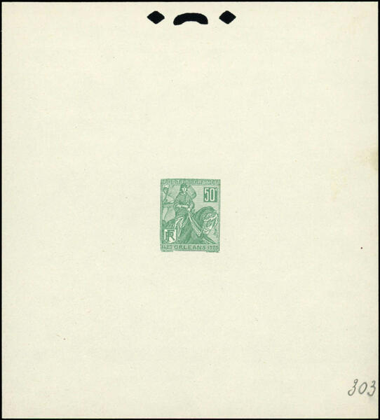 France_1929_Yvert_257-Scott_245_green_typo_303_aa