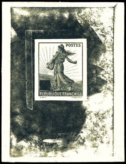 France_1906_Yvert_134b-Scott_143_unadopted_Semeuse_Soleil_Levant_2eme_etat_black_c_AP