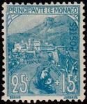 Monaco_1919_Yvert_30-Scott_B5_typo