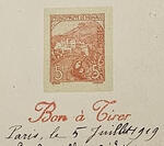 Monaco_1919_Yvert_28-Scott_B3_typo_Bon_a_Tirer_red_403_2027_detail_b