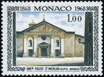 Monaco_1968_Yvert_748-Scott_688_Sait-Nicolas_Church_IS