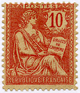 France_1902_Yvert_124-Scott_133_typo