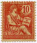 France_1902_Yvert_124-Scott_133_typo