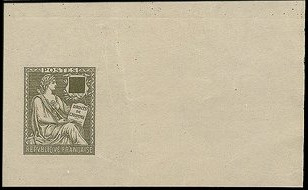 France_1902_Yvert_124-Scott_133_etat_dark-olive-green_typo_c