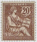 France_1902_Yvert_126-Scott_135_typo