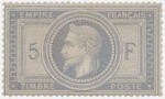 France_1869_Yvert_33-Scott_typo