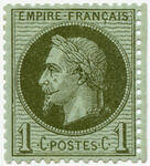 France_1870_Yvert_25-Scott_typo