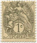 France_1900_Yvert_107-Scott_typo