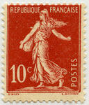France_1906_Yvert_134-Scott_143_typo