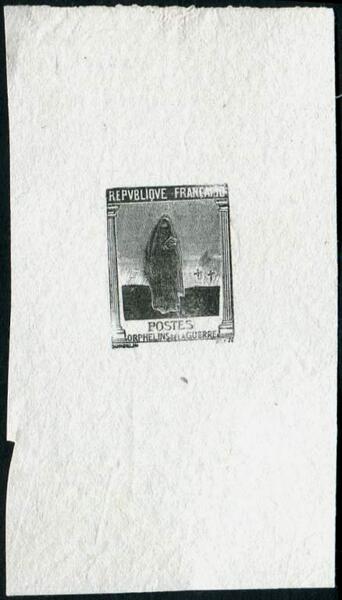 France_1917_Yvert_148-Scott_B3_etat_black_typo