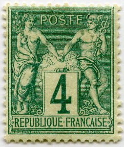 France_1876_Yvert_63-Scott_typo