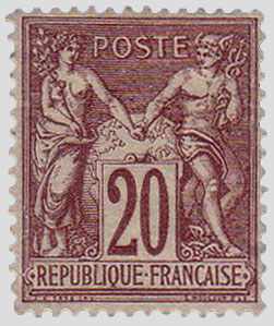 France_1876_Yvert_67-Scott_typo