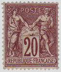France_1876_Yvert_67-Scott_typo