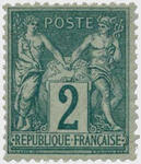 France_1876_Yvert_74-Scott_typo