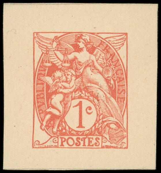 France_1900_Yvert_107-Scott_dark-orange_typo