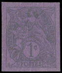 France_1900_Yvert_107-Scott_grey_on_violet_typo