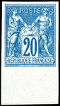France_1876_Yvert_67a-Scott_70_unissued_20c_blue_Sage_typo_b_US
