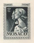 Monaco_1959_Yvert_PA72a-Scott_C55_unadopted_1000f_Grace_et_Rainier_III_gros_2eme_etat_dark-grey_aa_AP_detail
