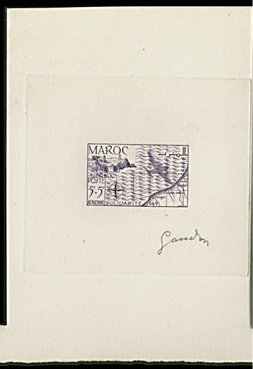 Morocco_1950_Yvert_PA75-Scott_CB36_dark-violet_a