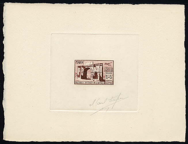 Morocco_1950_Yvert_PA80-Scott_CB41_brown-red_aa
