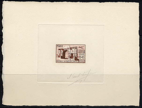 Morocco_1950_Yvert_PA80-Scott_CB41_brown-red_ab