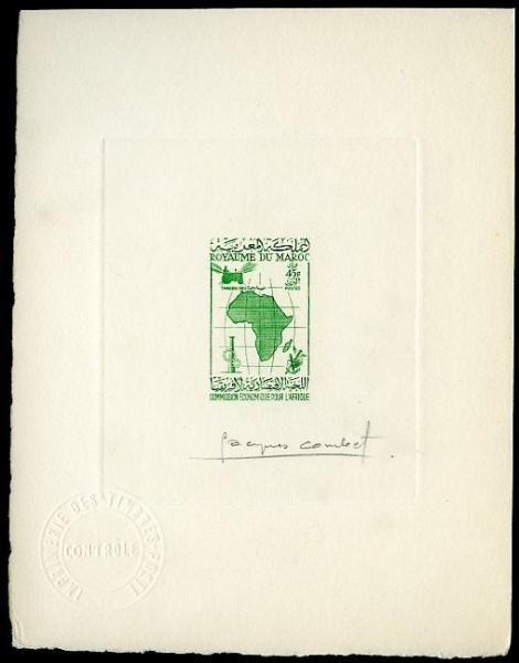 Morocco_1960_Yvert_396-Scott_35_green_a