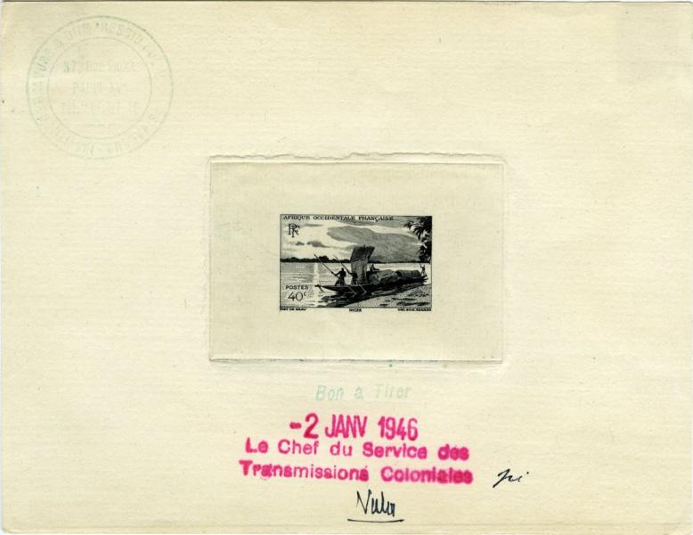 Fr_West_Africa_1947_Yvert_26-Scott_38_black_bon_a_tirer_a