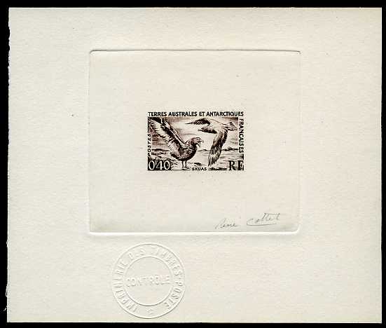 FSAT_1959_Yvert_13-Scott_13_dark-brown