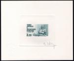 FSAT_1987_Yvert_129-Scott_131_blue-green