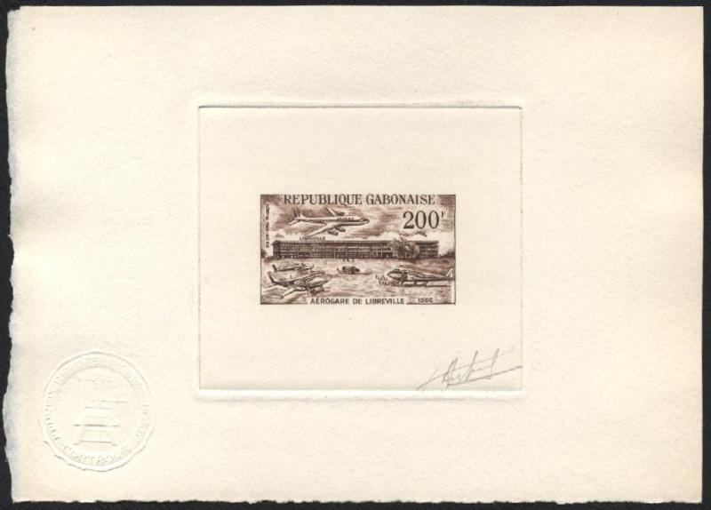 Gabon_1966_Yvert_PA51-Scott_C49_dark-brown_a
