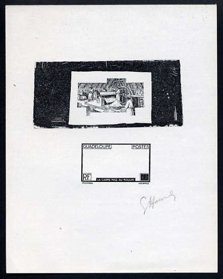 Guadeloupe_1928_Yvert_99-Scott_etat_black_typo_b