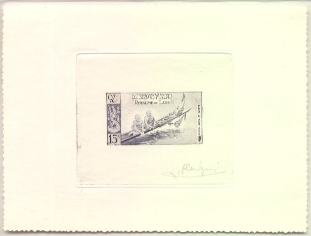 Laos_1957_Yvert_PA28-Scott_C28_dark-violet