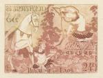 Laos_1957_Yvert_PA30-Scott_C30_red-brown_+_brown_detail