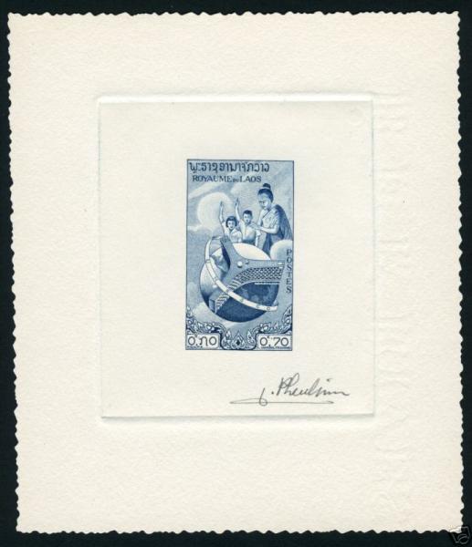 Laos_1958_Yvert_53-Scott_50_blue_a