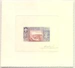 Laos_1958_Yvert_54-Scott_51_violet_+_brown