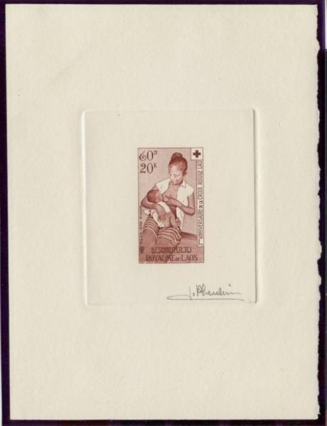 Laos_1958_Yvert_PA34-Scott_C34_brown_a