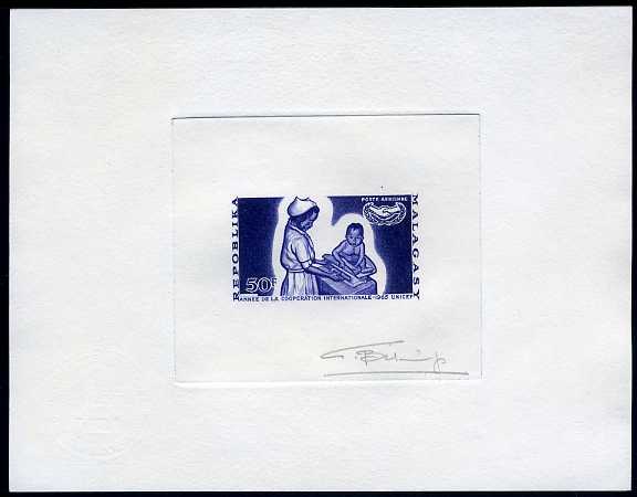 Madagascar_1965_Yvert_PA98-Scott_C81_blue-violet