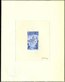 Madagascar_1967_Yvert_432-Scott_397_blue_b
