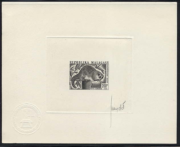 Madagascar_1973_Yvert_PA131-Scott_C118_black_a