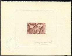 Mauritania_1961_Yvert_144-Scott_123_violet-brown