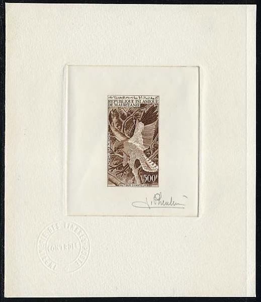 Mauritania_1963_Yvert_PA36-Scott_C31_dark-brown_a