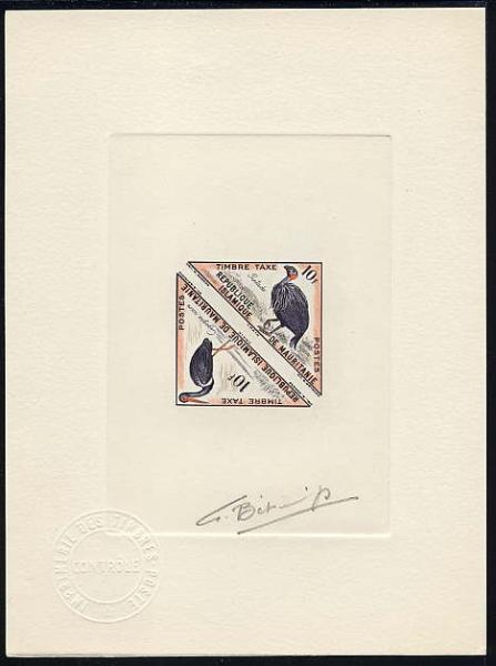 Mauritania_1963_Yvert_Taxe_42-43-Scott_J34-35_multicolor_c