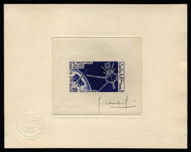 Mauritania_1966_Yvert_PA50-Scott_C46_blue