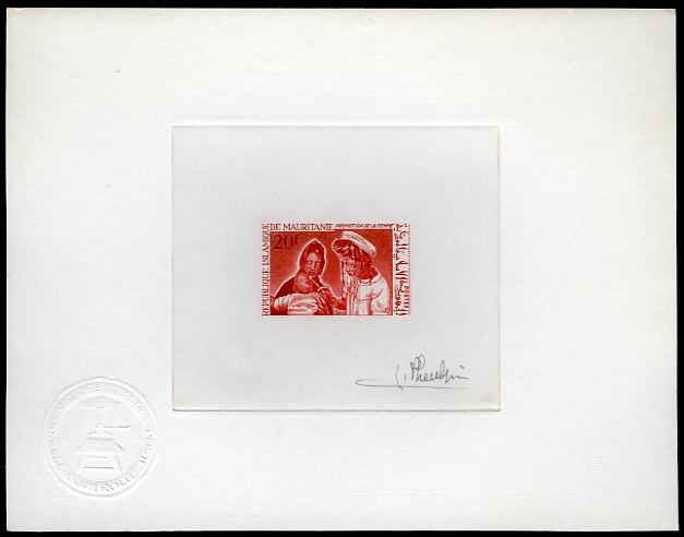 Mauritania_1967_Yvert_236-Scott_234_red