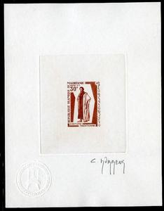 Mauritania_1970_Yvert_287-Scott_285_brown