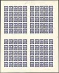 Fr_India_1948_Yvert_Taxe_28-Scott_full_sheet