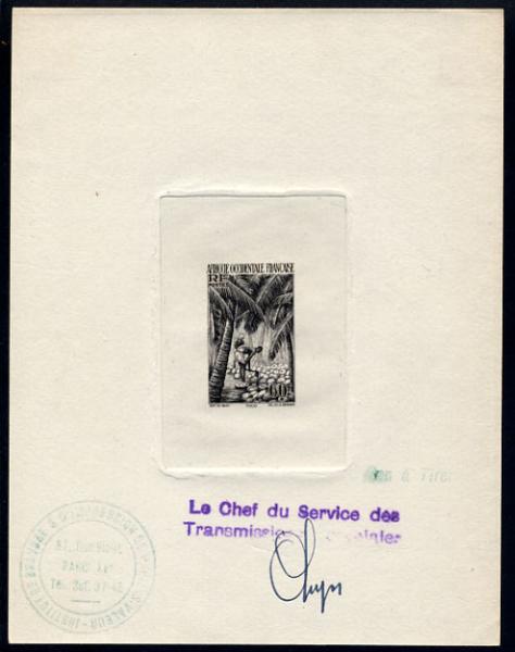 Fr_West_Africa_1946_Yvert_28-Scott_40_black